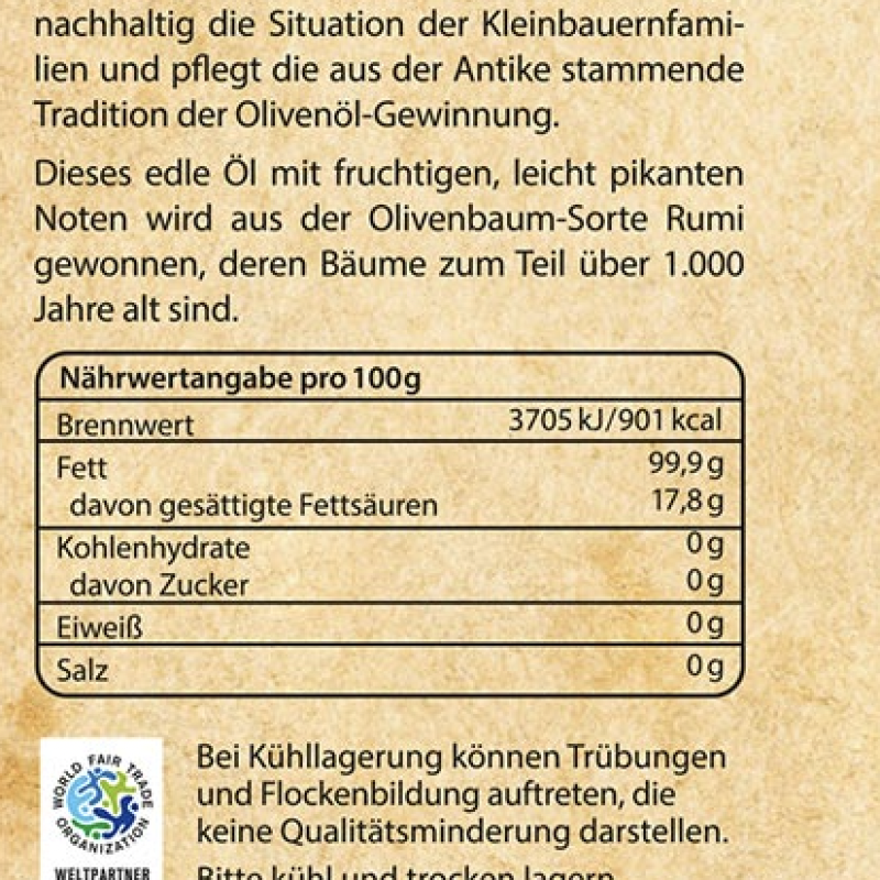 Olivenöl aus Palästina