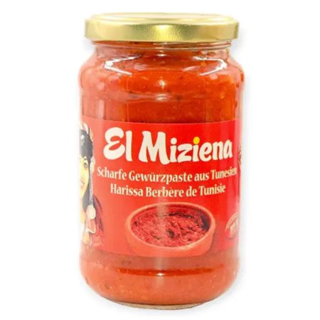 Entdecken Sie die vielseitige, scharfe Harissa aus Tunesien! Diese hochwertige Gewürzpaste verleiht Eintöpfen, Dips, Saucen und Marinaden eine authentische, feurige Note. Probieren Sie unser köstliches Rezept für würzige Harissa-Hähnchenschenkel und erleben Sie den intensiven Geschmack der nordafrikanischen Küche!