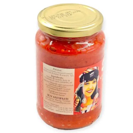 Entdecken Sie die vielseitige, scharfe Harissa aus Tunesien! Diese hochwertige Gewürzpaste verleiht Eintöpfen, Dips, Saucen und Marinaden eine authentische, feurige Note. Probieren Sie unser köstliches Rezept für würzige Harissa-Hähnchenschenkel und erleben Sie den intensiven Geschmack der nordafrikanischen Küche!